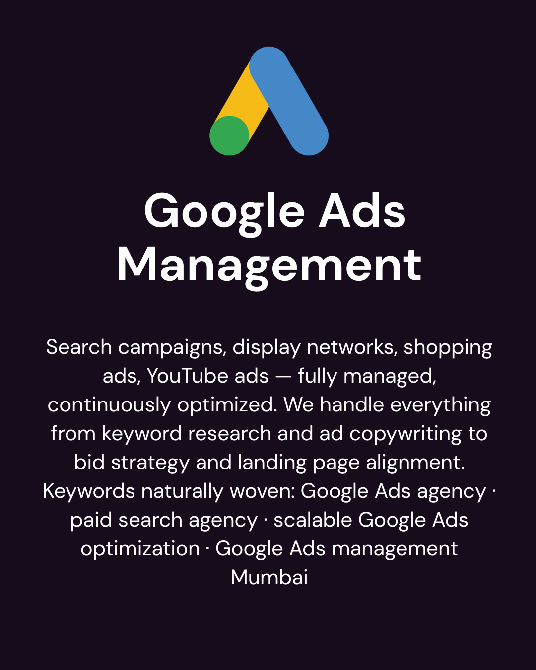 Google Ads Management